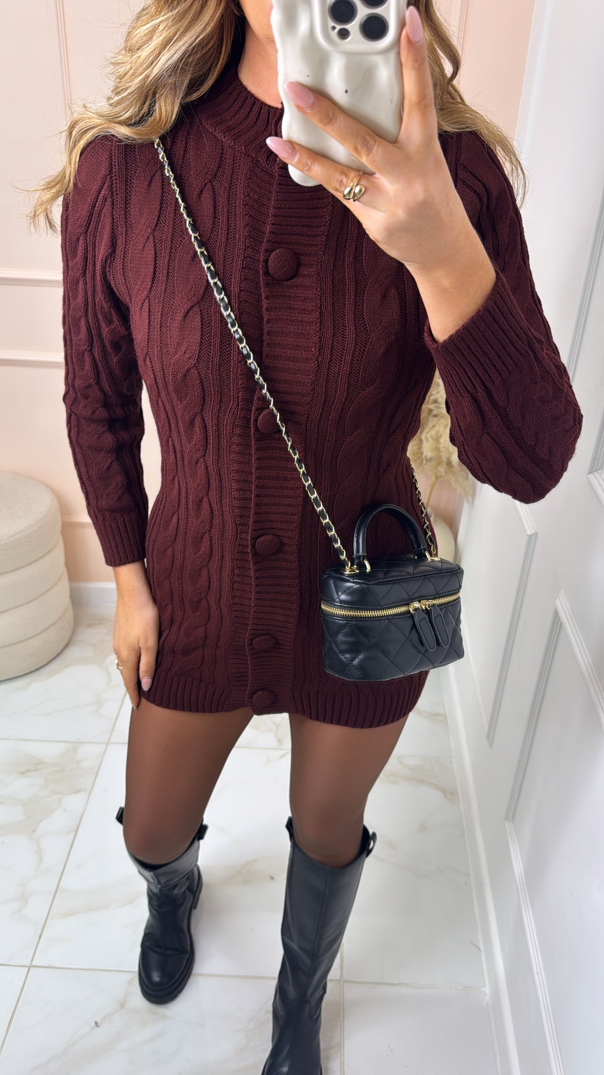 ADELA skin colour sheer tights