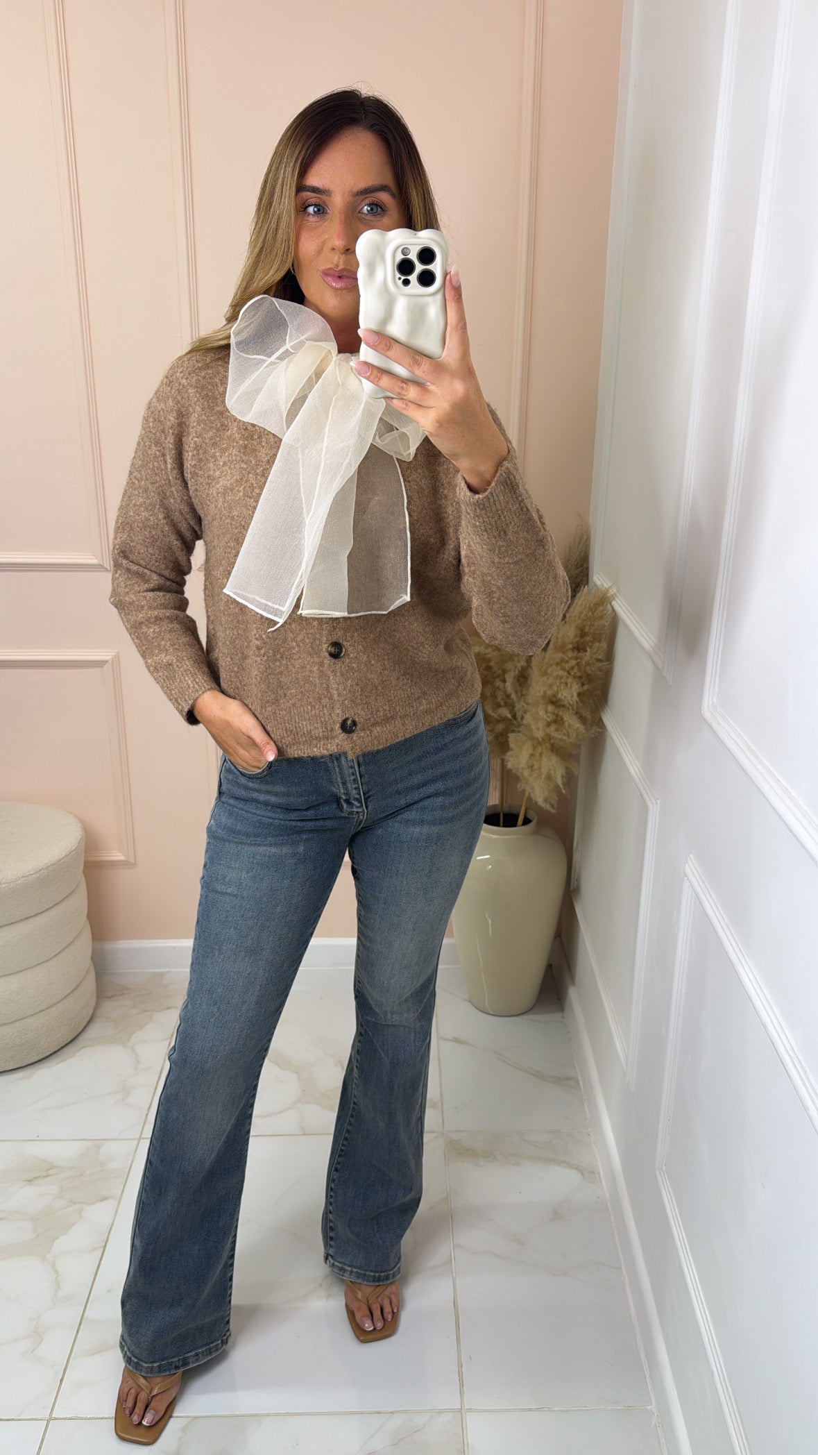 FREYA vintage blue flared denim jeans