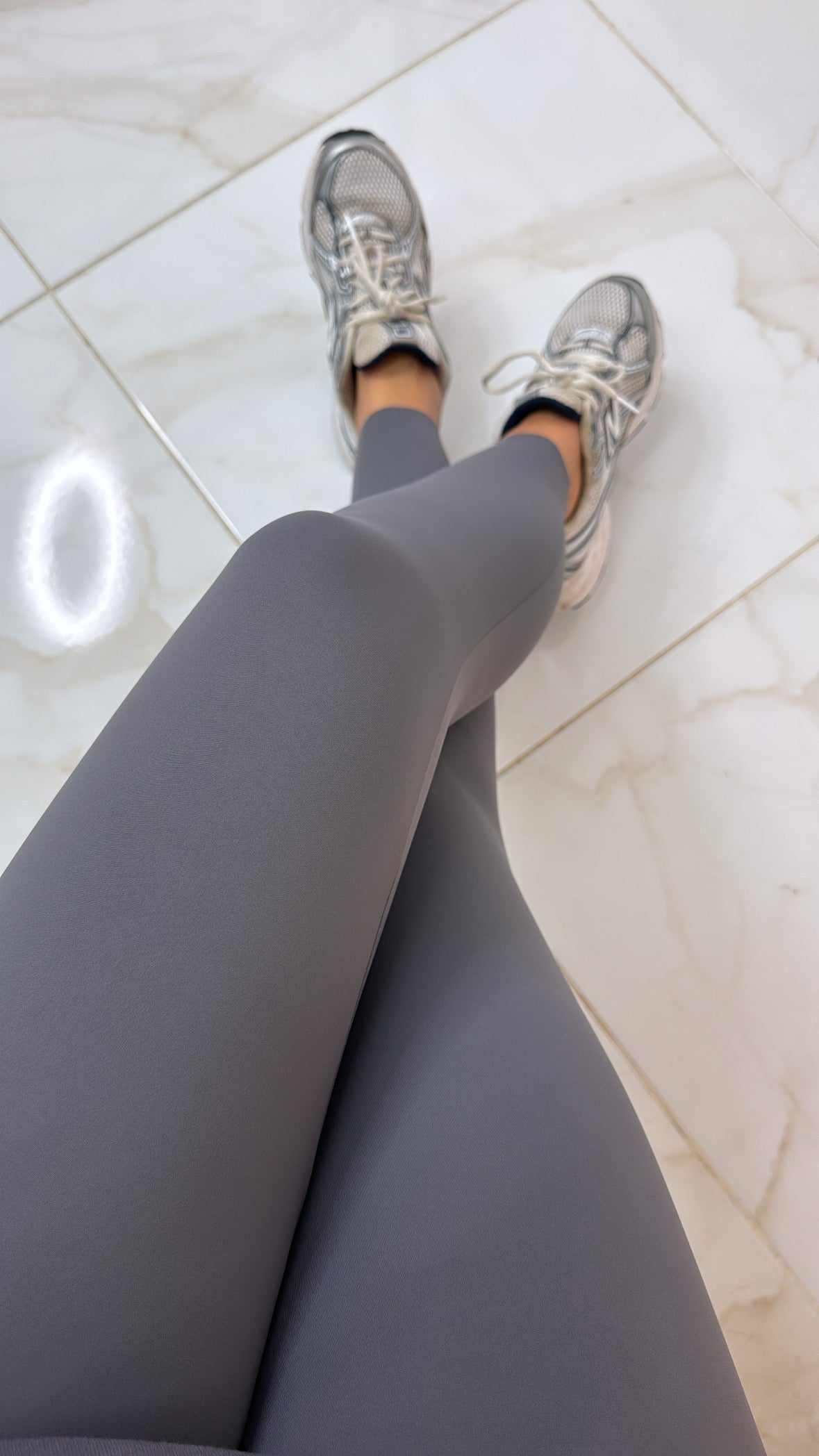 ROMEE grey high waisted buttery soft leggings