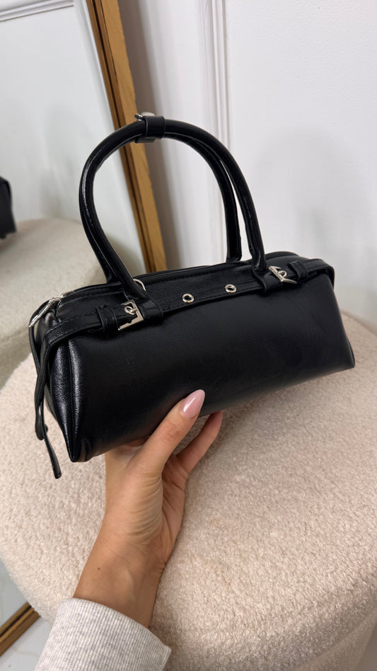 MEL black rectangular grab bag