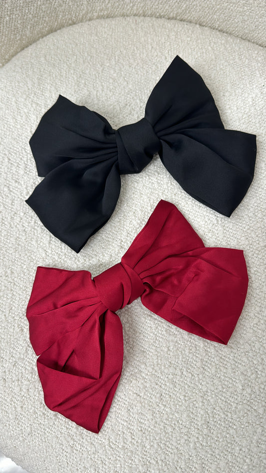ORLA satin hair bow