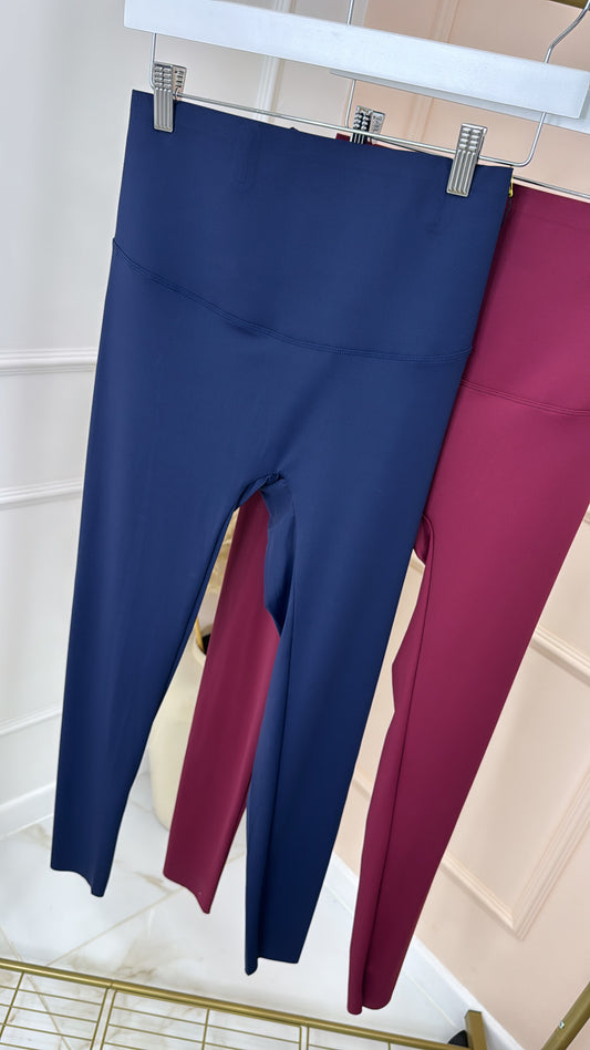 ROMEE navy high waisted buttery soft leggings