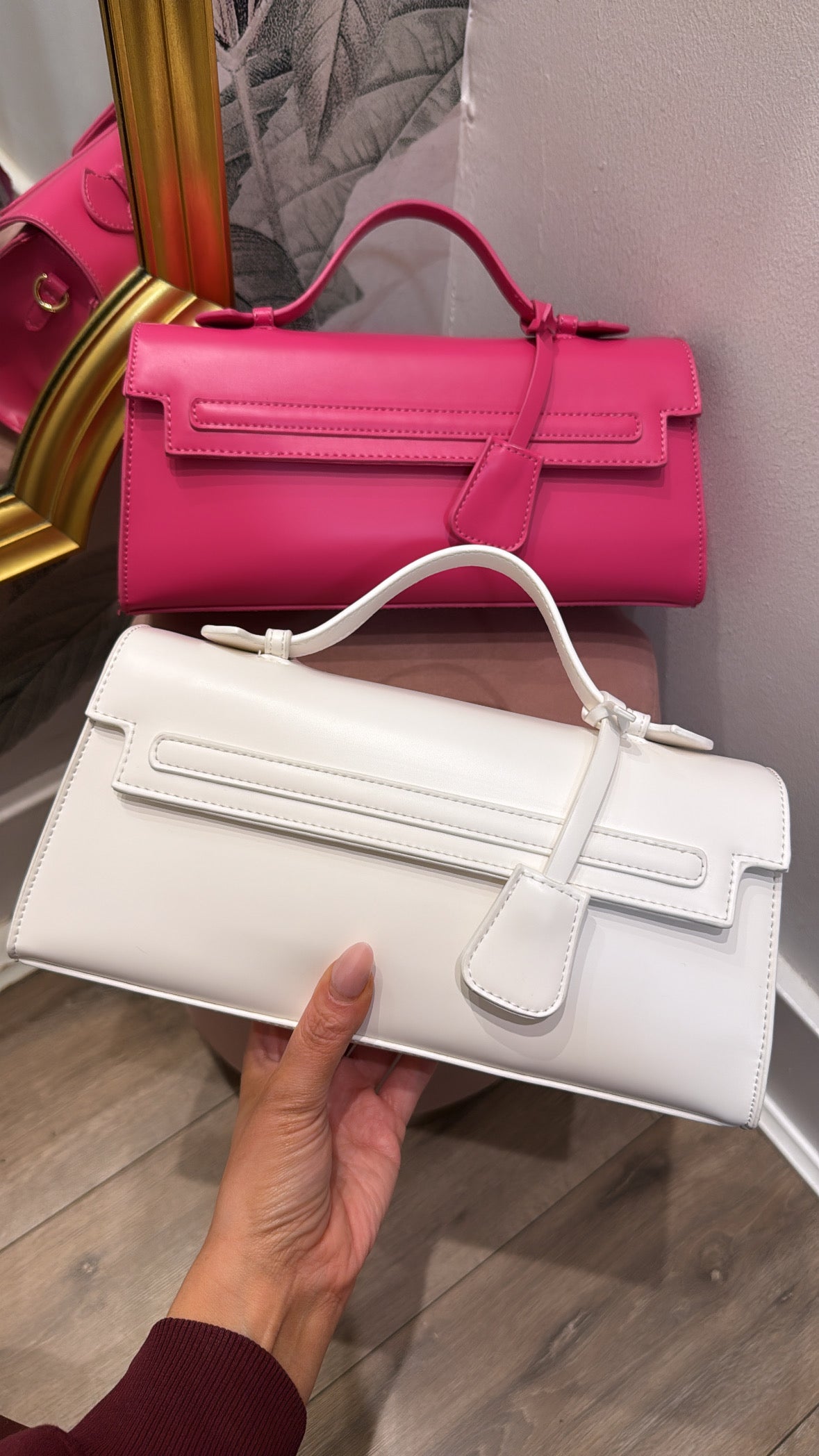 HOLLIE white grab bag